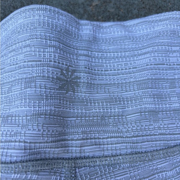 Athleta Gray Textured Leggings - Picture 4 of 5